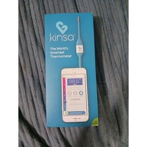 Kinsa Smart Stick Digital Thermometer Phone App Based Oral Rectal NEW